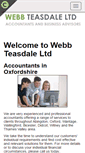 Mobile Screenshot of accountantsoxfordshire.com